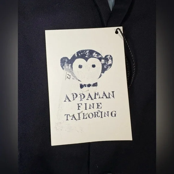 NWT Appaman Boys Navy Blue Blazer Suit Jacket Wedding Special Occasion Formal‎